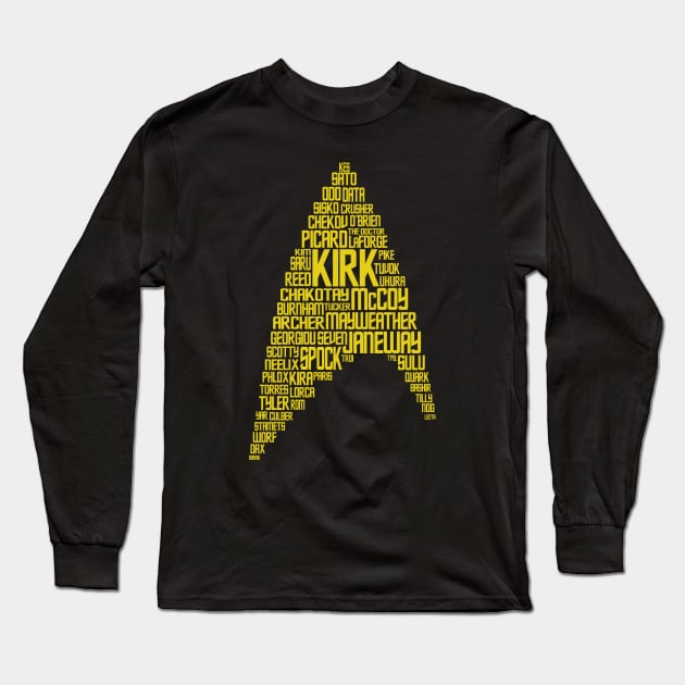 Word Delta Long Sleeve T-Shirt by PopCultureShirts